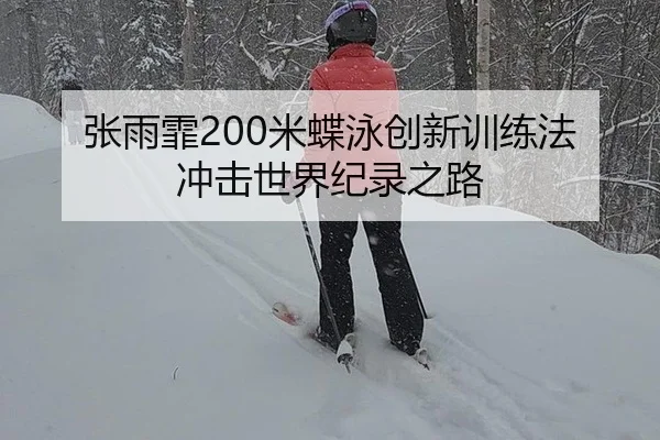 张雨霏200米蝶泳创新训练法 冲击世界纪录之路